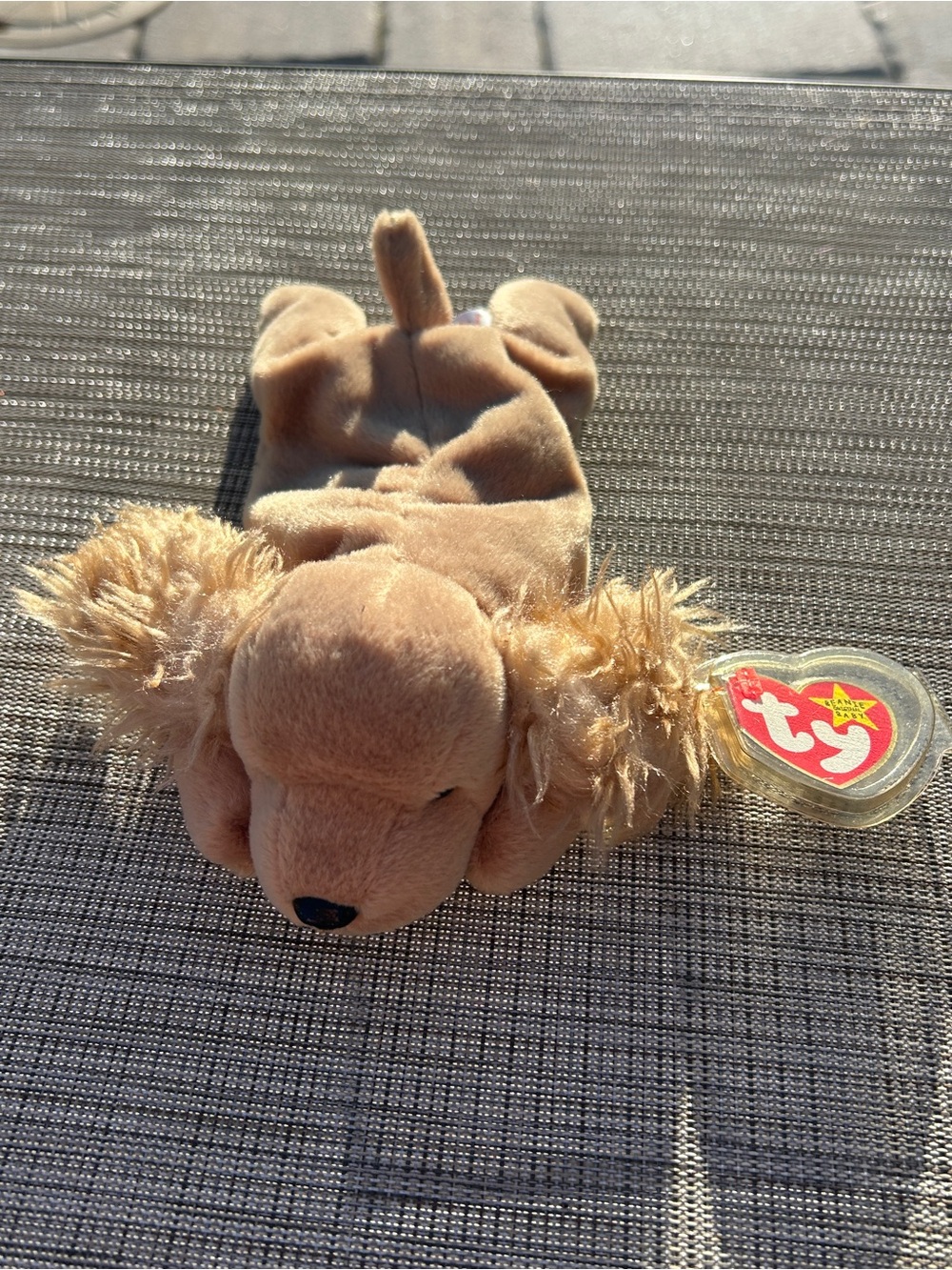 Ty Spunky Cocker Spaniel Beanie Baby Dog Plush With Tags